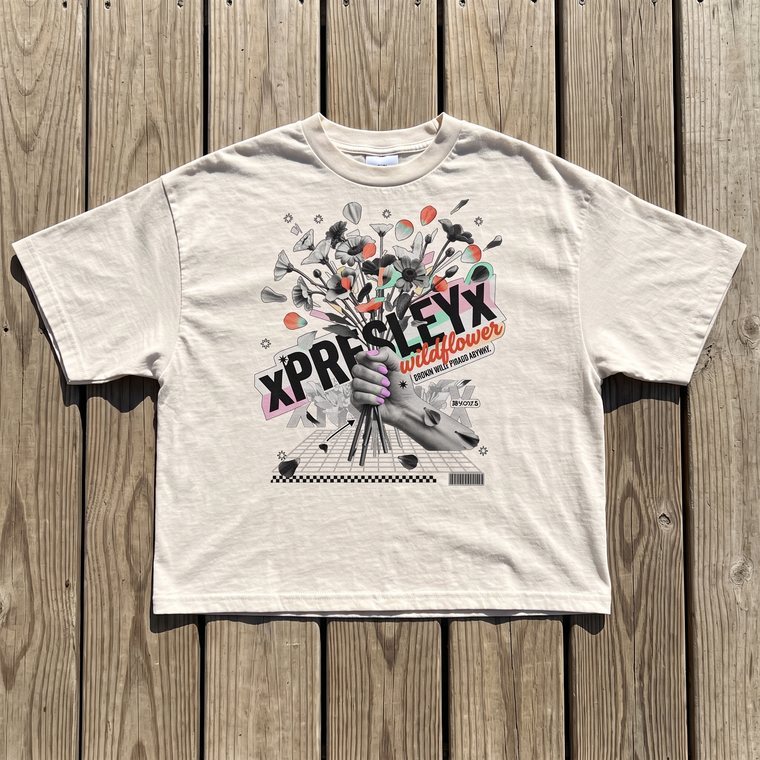Vintage white crop by xPRESLEYx